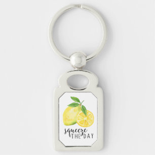 MODERN KITCHEN LEMON PUN KEY RING