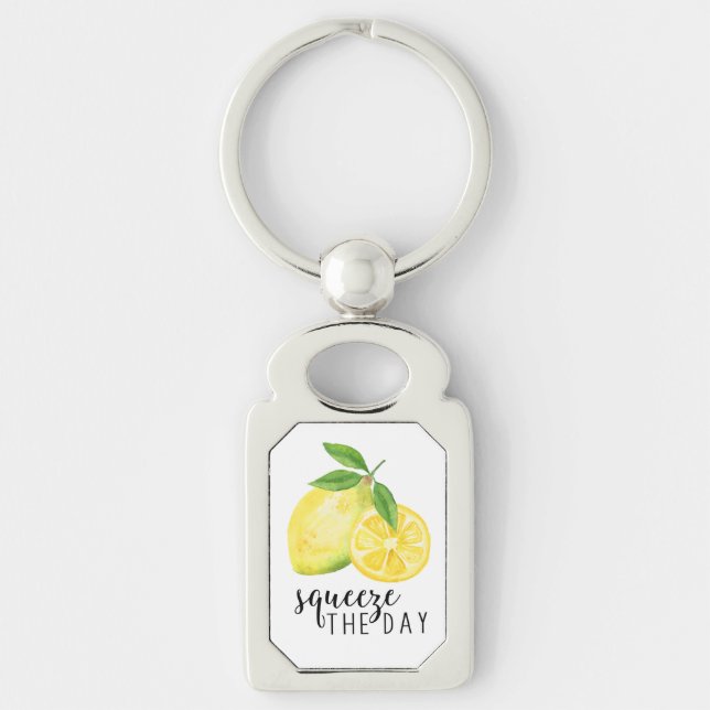 MODERN KITCHEN LEMON PUN KEY RING (Front)