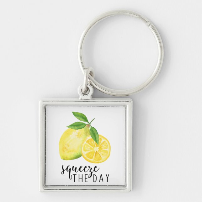 MODERN KITCHEN LEMON PUN KEY RING (Front)