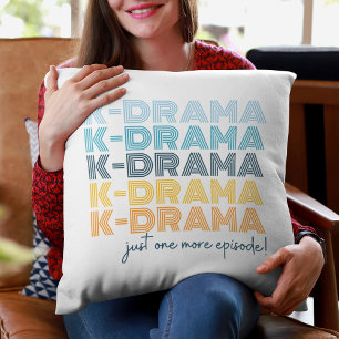 Modern Korean Drama Lover Just One More Episode Cushion