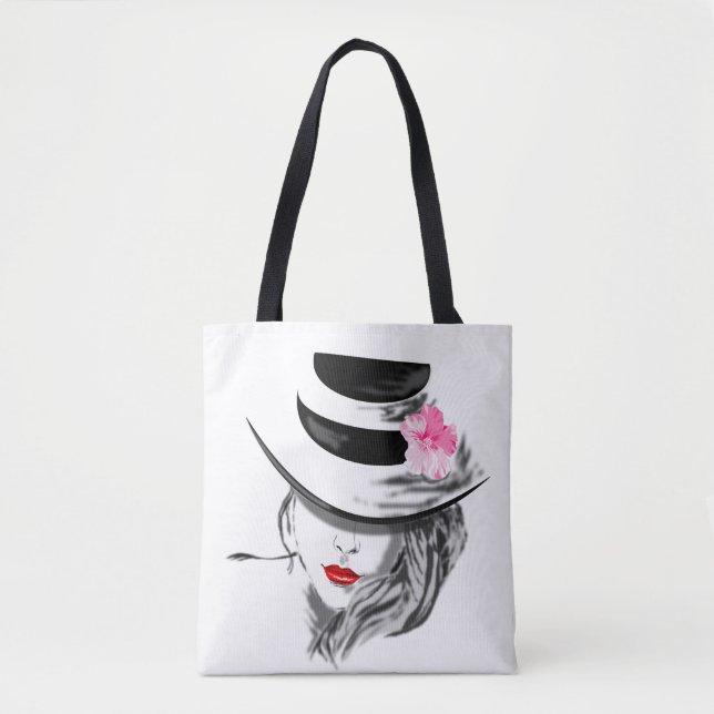 Modern Lady Tote Bag (Front)