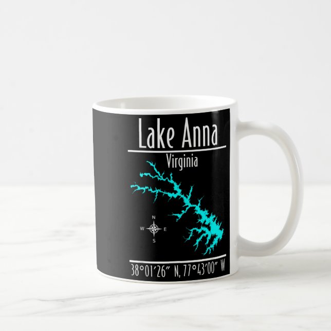 Modern Lake Virginia Coffee Mug (Right)