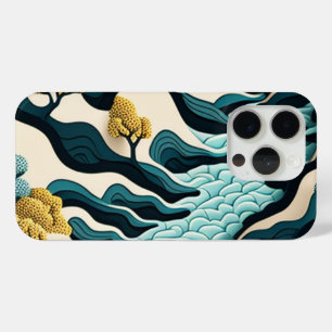 Modern Landscape iPhone 15 Pro Case