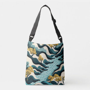 Modern Landscape Crossbody Bag