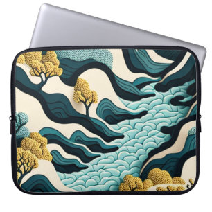 Modern Landscape Laptop Sleeve