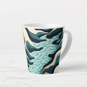 Modern Landscape Latte Mug