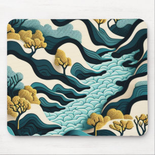 Modern Landscape Mouse Pad