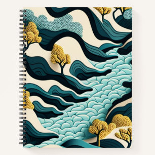 Modern Landscape Notebook