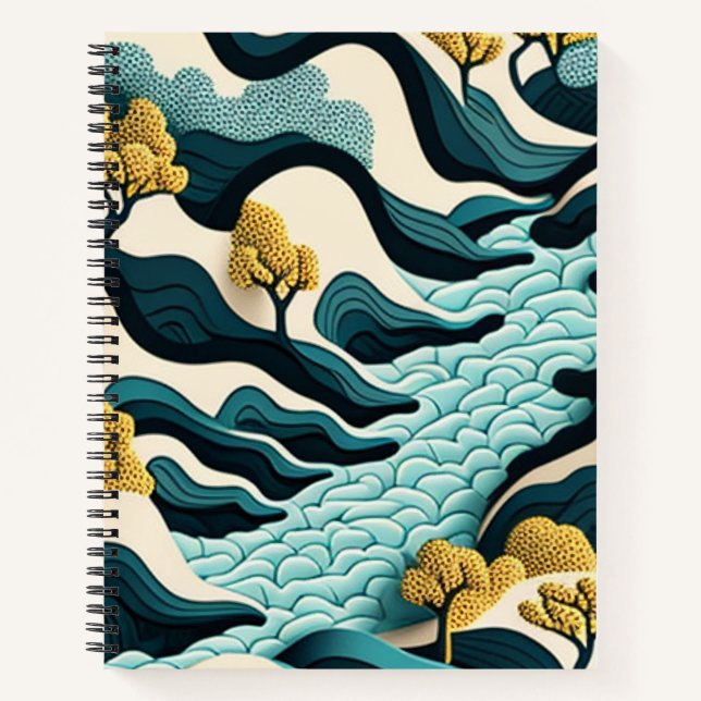 Modern Landscape Notebook (Front)