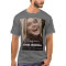 Modern Large Photo Funeral Memorial T-Shirt