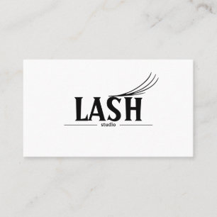 Modern Lashes & Brows Business Card