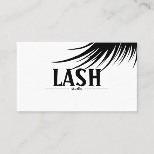 Modern Lashes & Brows Business Card