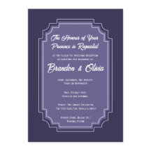 Modern Lavender Dream Elegant Border