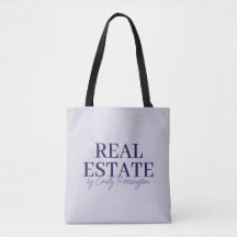 Modern Lavender Real Estate Agent