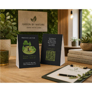 Modern Lawn Mowing Service Business QR