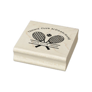 Modern Lawn Tennis Club Name Team Office Rubber Stamp
