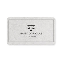 Modern Lawyer Business Card
