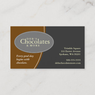 Modern Layered Ovals Geometric Minimalist Business Card