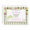 Modern Leap Frog Baby Shower Invitation