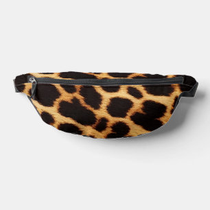 Modern Leopard Cat Animal Print Collection Bum Bags