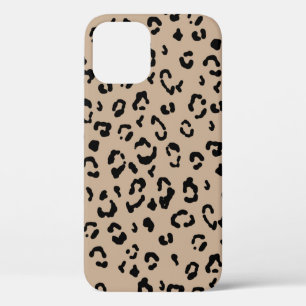 Modern Leopard Neutral I Cheetah Print iPhone 12 Case