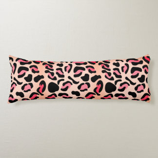 Modern Leopard Pattern Animal Print Body Cushion