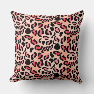 Modern Leopard Pattern Animal Print Cushion