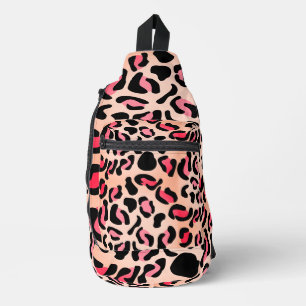 Modern Leopard Pattern Animal Print Sling Bag