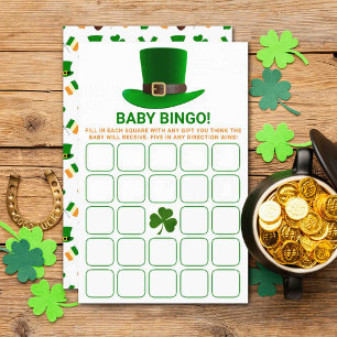 Modern Leprechaun St. Patrick's Day Baby Shower