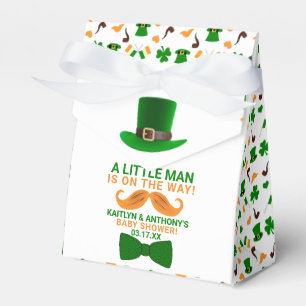 Modern Leprechaun St. Patrick's Day Baby Shower Favour Box