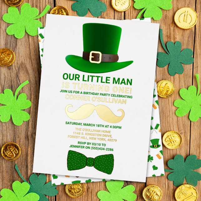 Modern Leprechaun St. Patrick's Day Birthday Real (Creator Uploaded)