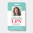 Modern Licensed Practical Nurse Photo ID