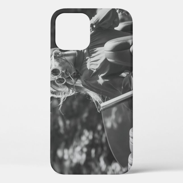 Modern Life Luxury Girl Driver Case-Mate iPhone Case (Back)