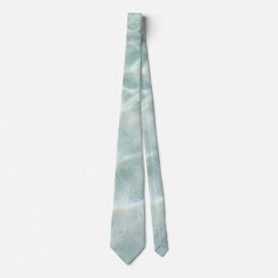 Modern Light Blue Calm Ocean Tie