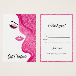 Modern Light Pink with Glitter Effect