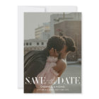 Modern Light Sage Photo QR Code Wedding Save Date