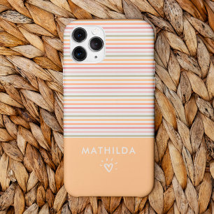 Modern light stripes iPhone 15 case