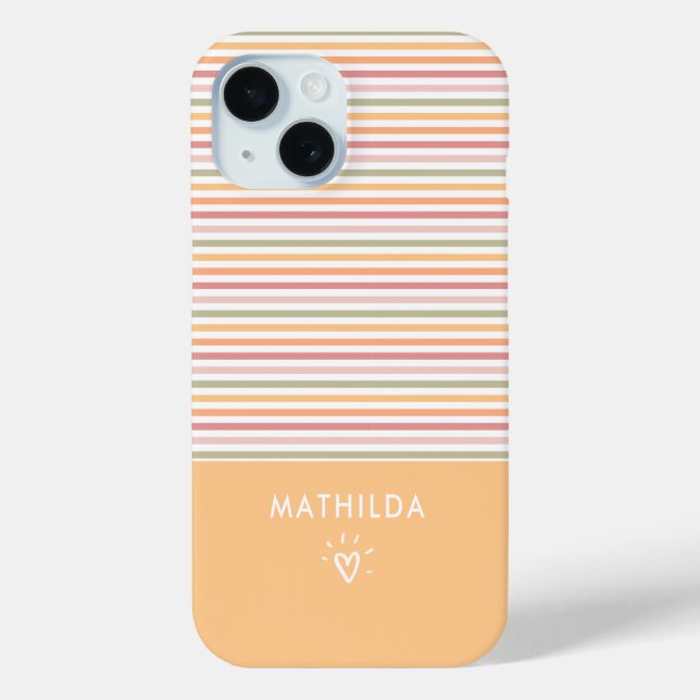 Modern light stripes Case-Mate iPhone case (Back)