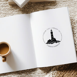 Modern Lighthouse From the Library Of Rubber Stamp