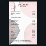 Modern Lightpink Glitter Flyer<br><div class="desc">Modern,  Lightpink Glitter Flyer. on both sides.  Designed for designers,  stylists,  salons,  hair and make-up artists,  nails and Lash artists,  wellness centre and more.</div>