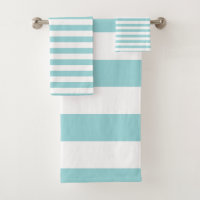 Modern Limpet Shell Blue and White Striped pattern