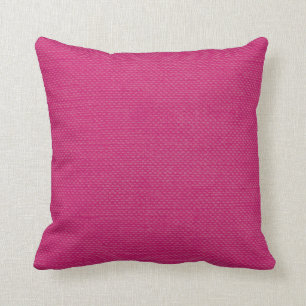 Modern Lines "Nubby Linen Look"   fuschia Cushion