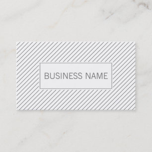 Modern Lines Wedding Planner Business Card