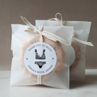 Modern Lingerie Bridal Shower Thank You Classic Ro