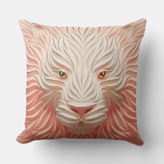 Modern lion cushion (Front)