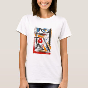 Modern Loft-Hand Painted Abstract Art T-Shirt