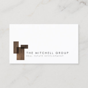 Modern Logo 4 for Real Estate, Builder, Architect Business Card