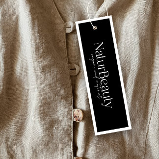 Modern Logo Clothing Hang Tag