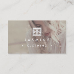 ★ Modern Logo Design Photography Business Card