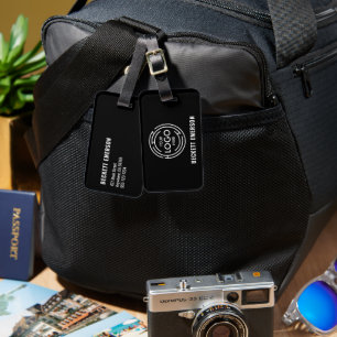 Modern Logo Luggage Tag